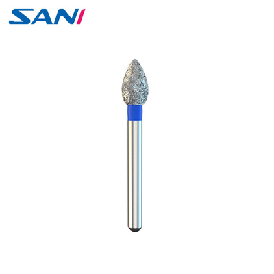 kopen Certificaat van roestvrij staal het Zilveren 11mm FG Tanddiamond bur with Ce FDA ISO online manufacture
