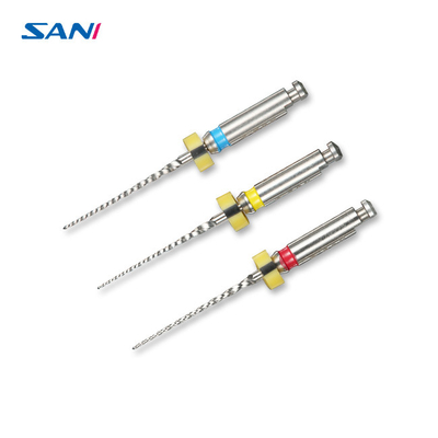 kopen 2.0N/Cm Niti het Roterende Tanddossier van het Dossiersjonge geitje voor de Behandeling 3pcs/Pack van het Wortelkanaal online manufacture