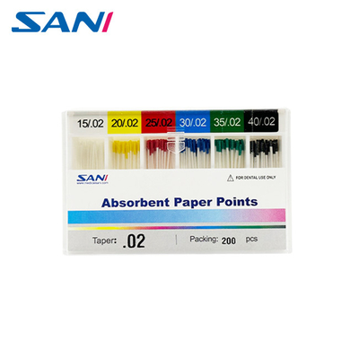 Goede prijs. Tandheelkundig Gutta Percha puntpapier Absorberend papier punt Taper 02/04/06/F1-F5 online